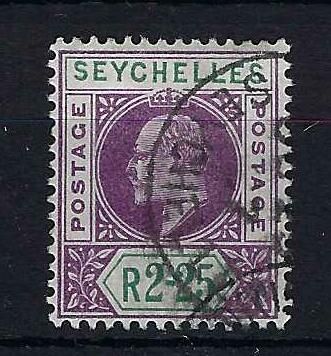 Image of Seychelles SG 56var FU British Commonwealth Stamp